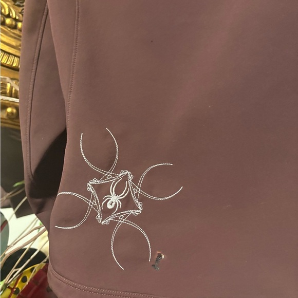 Spyder Women's Chocolate Brown Ski Jacket - Picture 8 of 9